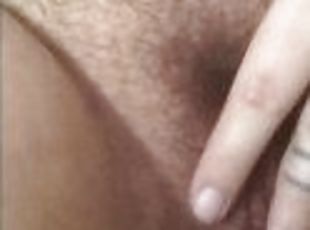 Clito, Poilue, Masturbation, Orgasme, Chatte (Pussy), Amateur, Massage, Point de vue, Culotte, Fétiche