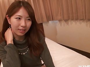 Cheerful Japanese slut has her hairy cunt creampied