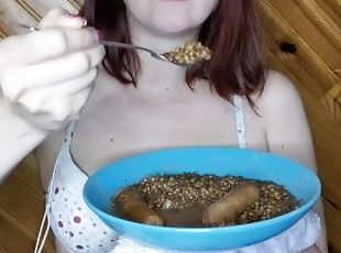 ASMR MUKBANG FEEDERISME Rendez-vous sur mon espace abonnement pour mon corps humide