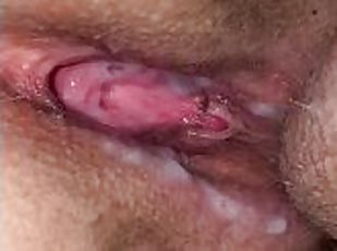 Cul, Chatte (Pussy), Ejaculation sur le corps, Ejaculation interne, Couple, Ejaculation, Horny, Blonde, Serrée, Chevauchement