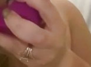 CurvyWife dreams of gagging on your cock in the shower