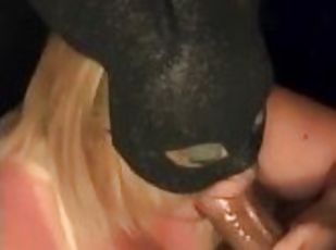 Swinging cosplay blonde gives Amazing sloppy deepthroat