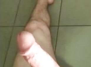 My precum stayed in my foreskin all day being horny, I had to jerk off after coming back home ???? POV