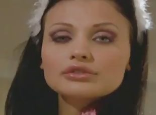 Aletta ocean busty brunette in bunny costume 320p