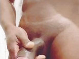 Masturbation, Amateur, Énorme bite, Ados, Branlette, Black, Française, Solo, Bite