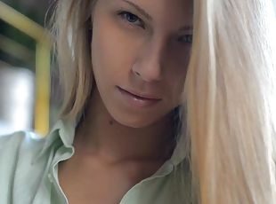 Masturbation, Russe, Babes, Ados, Massage, Blonde, Magnifique, Taquinerie