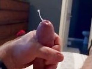 papa, masturbation, amateur, ejaculation-sur-le-corps, énorme-bite, gay, branlette, point-de-vue, ejaculation, solo