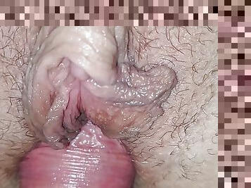 clitoris, karvainen, orgasmi, pillu-pussy, amatööri, mälliotos, lelu, kova-seksi, kotitekoinen, äityli