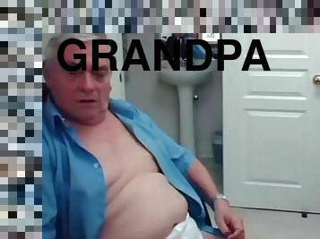 papa, masturbation, amateur, ejaculation, grand-papa