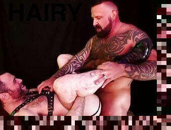 HAIRYANDRAW Hairy Marc Angelo And Dusty Williams Bareback