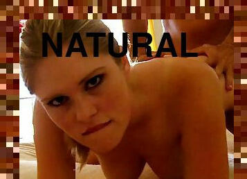 Natural-tit chick Sindee Shay is being drilled