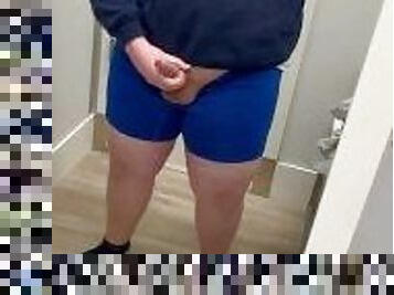 Jerking off in a fitting room - Illinois hoodie