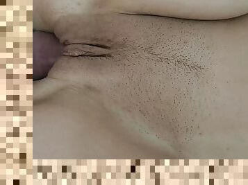Close Up Creampie And Side Sex