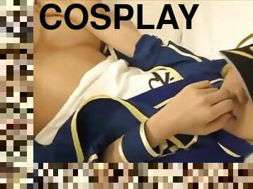 Gonzo sex with a cosplay girl