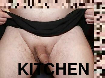 Naked in Kitchen 3