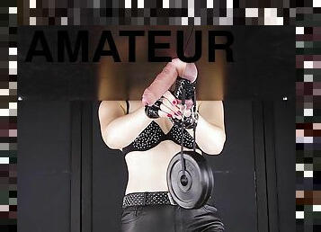 asiatique, amateur, ejaculation-sur-le-corps, énorme-bite, branlette, bdsm, fétiche, bondage, femme-dominatrice