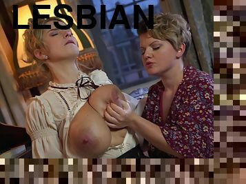 tetas-grandes, monstruo, lesbiana, europeo, euro, tetas