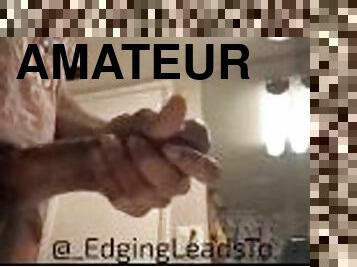 masturbation, amateur, ejaculation-sur-le-corps, ébène, énorme-bite, compilation, black, ejaculation, fétiche, attrapée