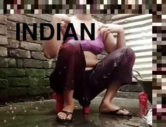 mandi, gadis-indian, mandi-shower