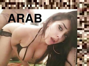 Delightful Arabic hussy unimaginable sex video