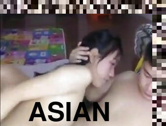Asian amateur teen couple hot sex video