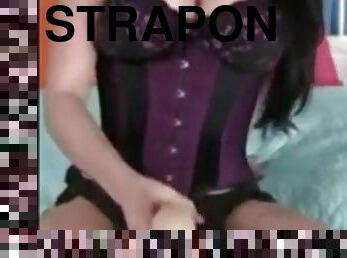 Suck my strapon sissy joi