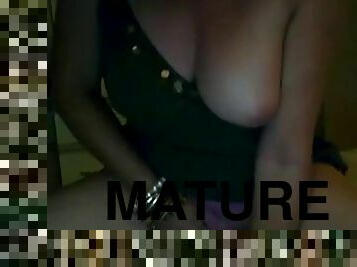 masturbation, mature, milf, britannique, webcam