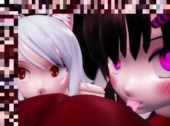 Kaat & Luna Double Pleasure [4K UNCENSORED HENTAI]