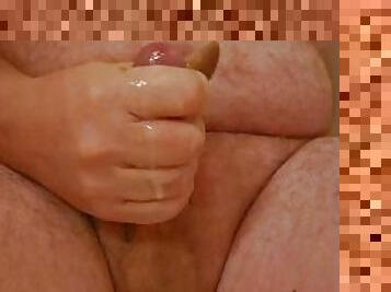 Slow Jerk with dripping cum