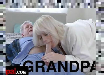 Gorgeous Teen Lets Her Stepgrandpa Do His Sexual Fantasises On Her 15 Min