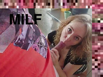 Giving my friend's MILF some hard cock