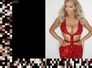 Lindsey pelas jerk off challenge