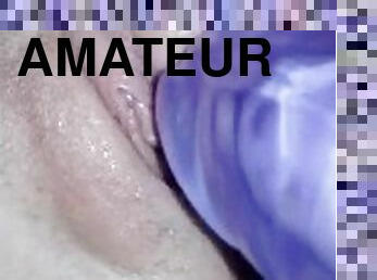 chatte-pussy, amateur, ados, jouet, allemand