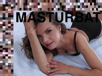 masturbação, cona-pussy, anal, adolescente, estrela-porno, belíssimo, sozinho