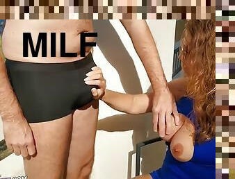 Pleasure-seeking MILF aphrodisiac porn video