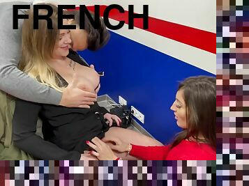 French MILFs sex orgy hot video