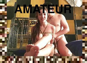 asiatique, cul, gros-nichons, amateur, anal, bdsm, couple, butin, kinky, bondage