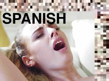 Dane Jones - Raunchy Spanish Blond Hair Babe Gets Drilled 1 - Lya Missy