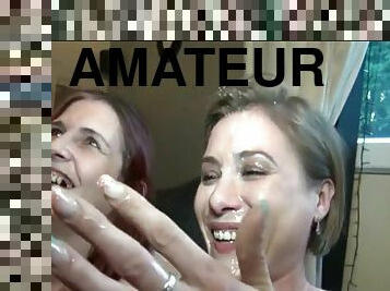 amateur, ejaculation-sur-le-corps, milf, ados, branlette, compilation, sur-le-visage