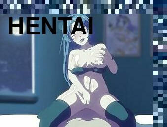 tiro-ao-alvo, adolescente, penetração-de-braço, anime, hentai