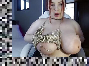 Chubby amateur girl webcam erotic show