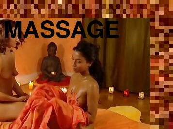 Massage between female lovers