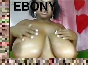 Ebony huge baloons creamed and squeezed on webcam imlivefreecams.com