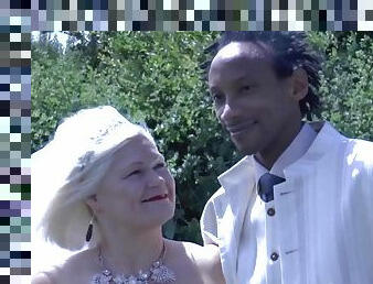 Granny Takes Black Male Stick - Old Bride Interracial Sex