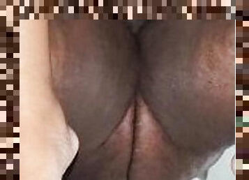 klitoris, doggy-style, tučné, pička, ebony, creampie, bbw, chodidlá, gule