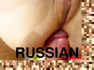 Homemade russian anal