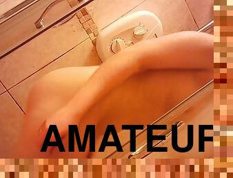 imbaiere, paroasa, amatori, bunaciuni, camera, spion, voyeur, colegiu, dus, bruneta