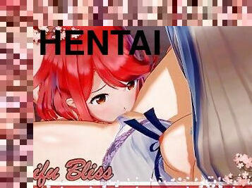 tate-mari, orgasm, pasarica, lesbiana, roscata, animatie, hentai, tate, micuta