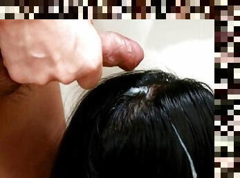 asiatique, baignade, masturbation, amateur, ados, black, ejaculation, fétiche, douche, blanc