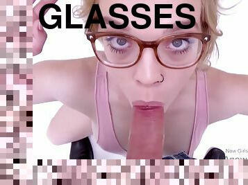 चश्मा, ओगाज़्म, अव्यवसायी, लड़कियां, डीपथ्रोट, कास्टिंग, गंदा, पीओवी, कम, गोरे